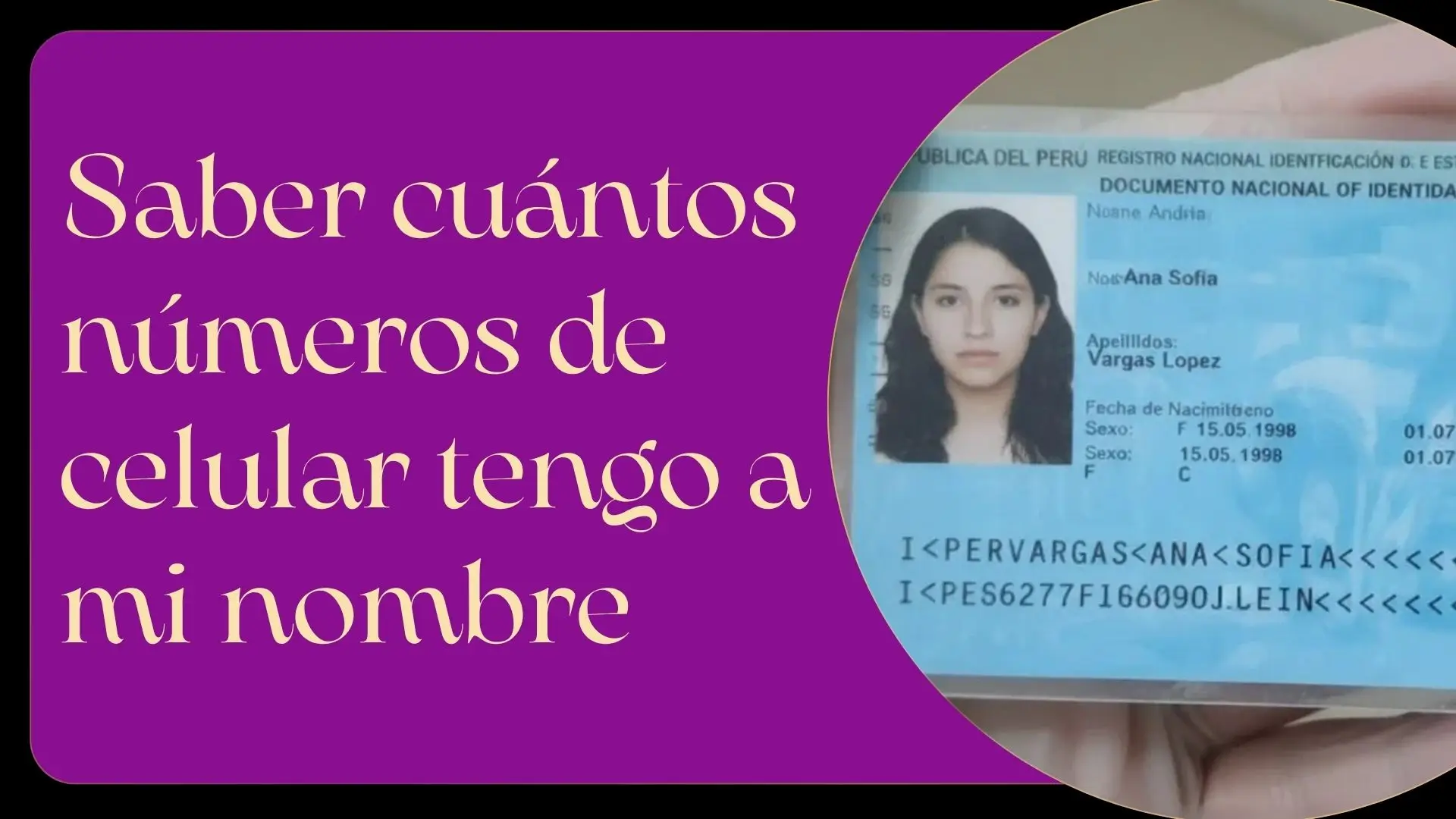Saber cuántos números de celular tengo a mi nombre
